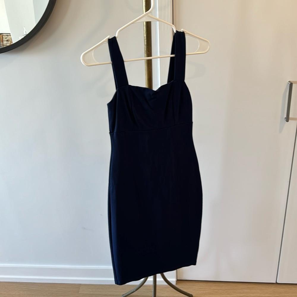 Navy stretch dress
